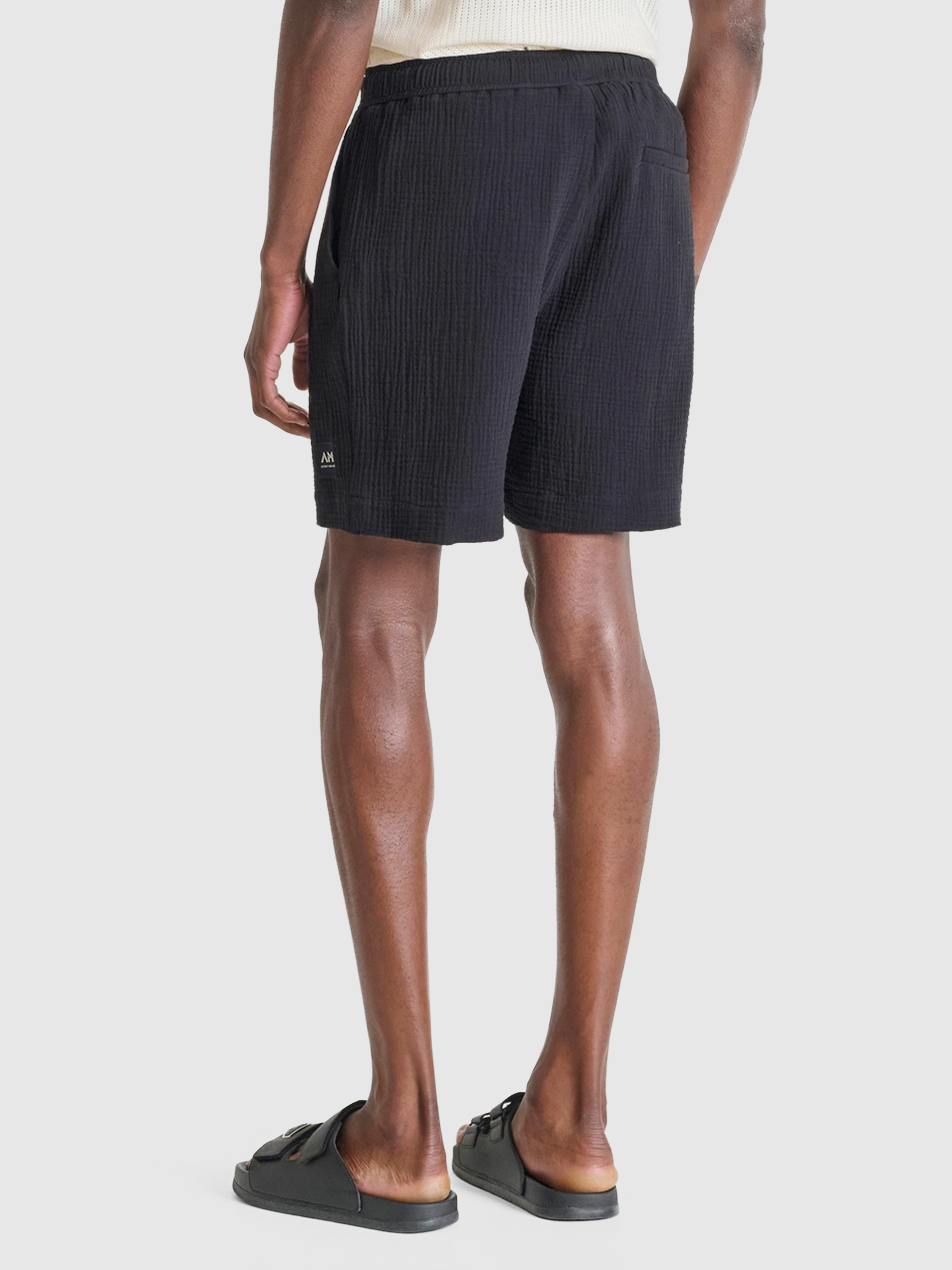 Pantalones Cortos Hombre Negro Antony Morato