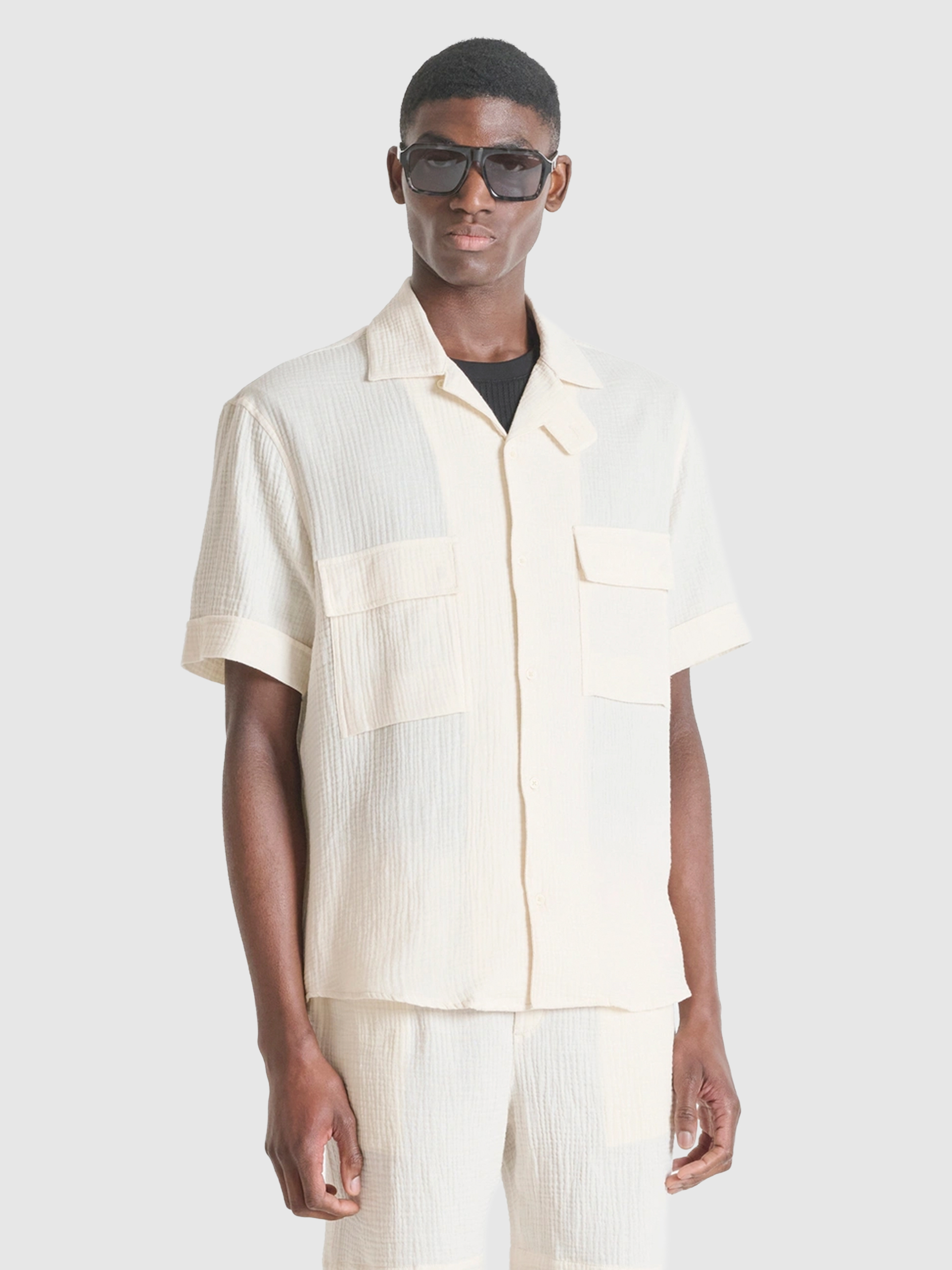 Shirt Man Cream Antony Morato