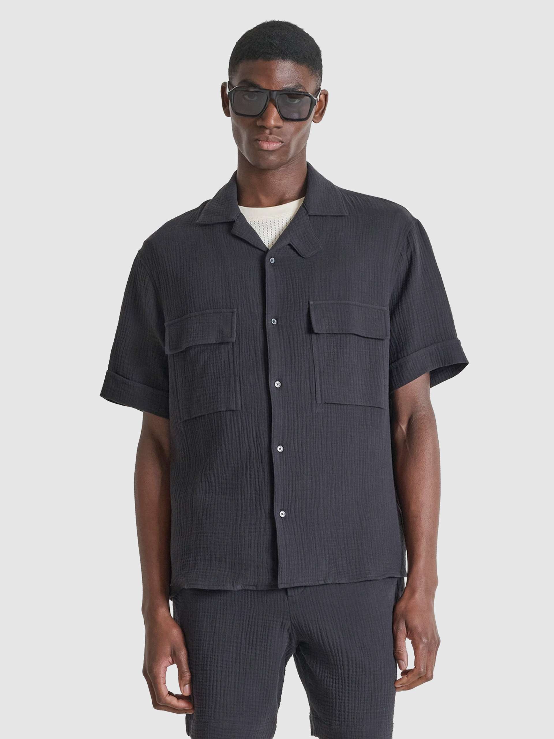 Shirt Man Black Antony Morato