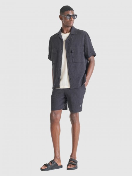 Shirt Man Black Antony Morato