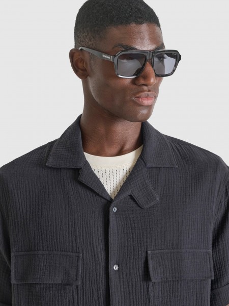 Shirt Man Black Antony Morato