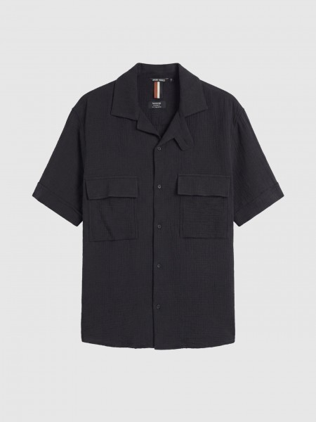 Shirt Man Black Antony Morato
