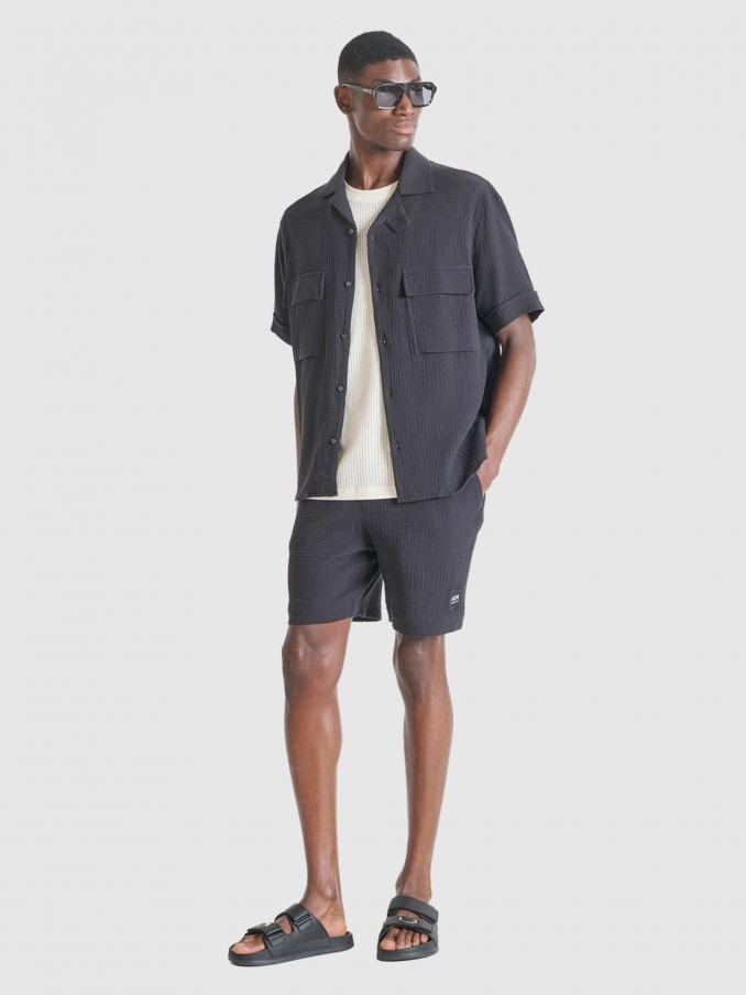 Shirt Man Black Antony Morato