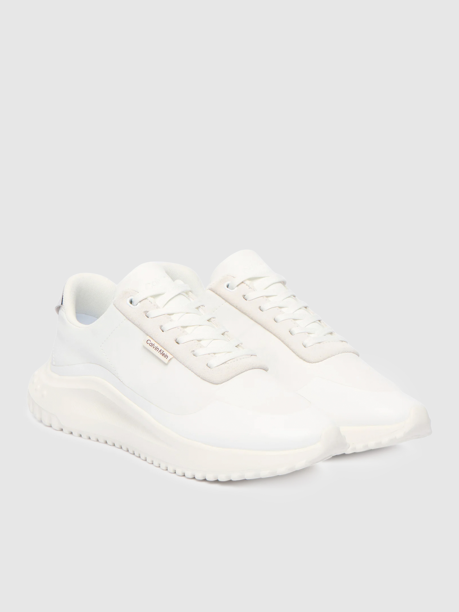 Sapatilha Calvin Klein Mulher Eva Runner Lace Up Mat Mix