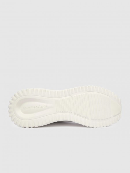 Sapatilha Calvin Klein Mulher Eva Runner Lace Up Mat Mix