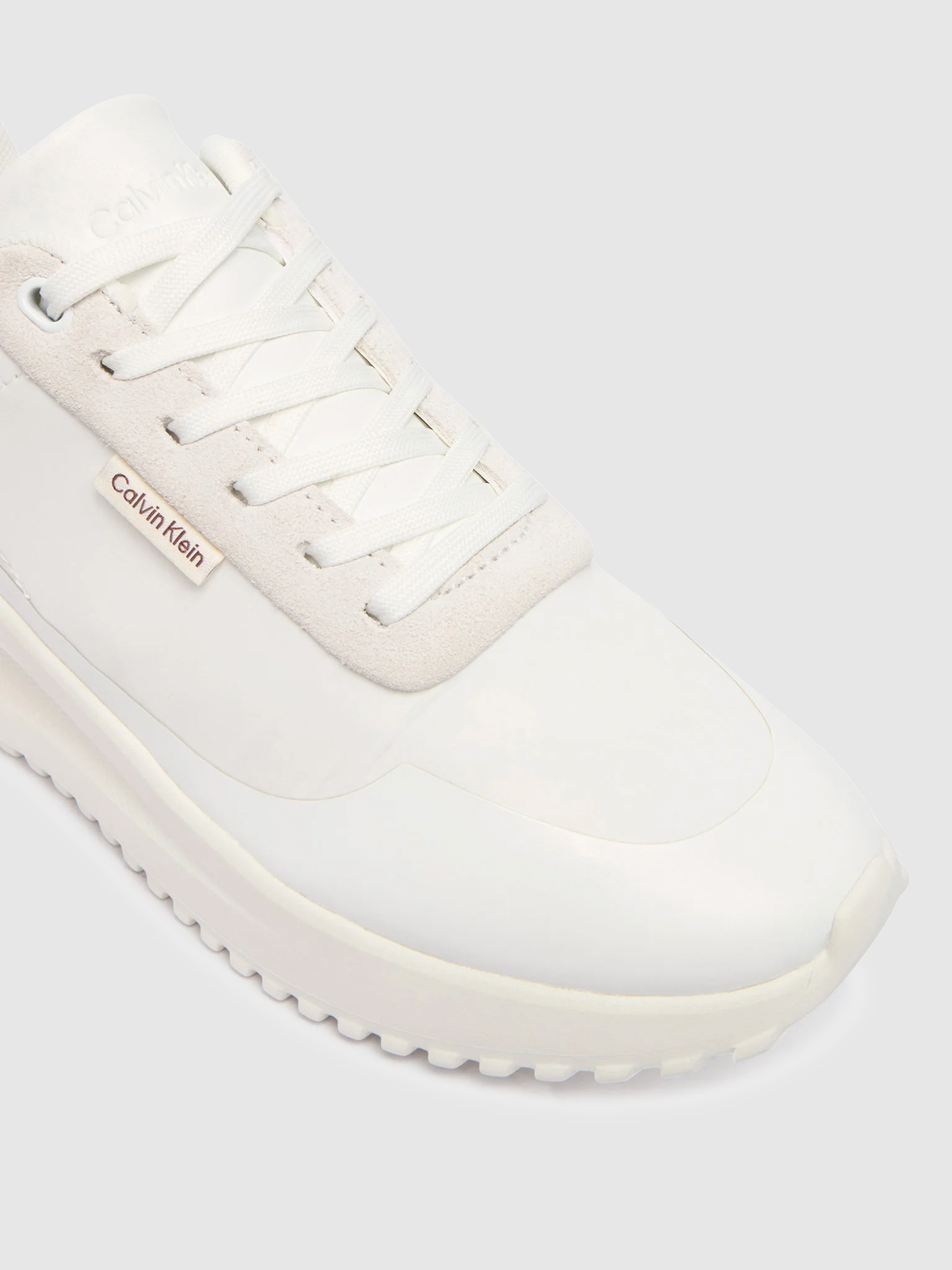 Sapatilha Calvin Klein Mulher Eva Runner Lace Up Mat Mix