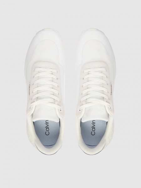 Sapatilha Calvin Klein Mulher Eva Runner Lace Up Mat Mix