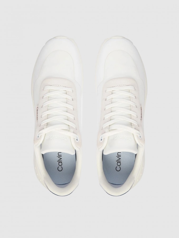 Sapatilha Calvin Klein Mulher Eva Runner Lace Up Mat Mix