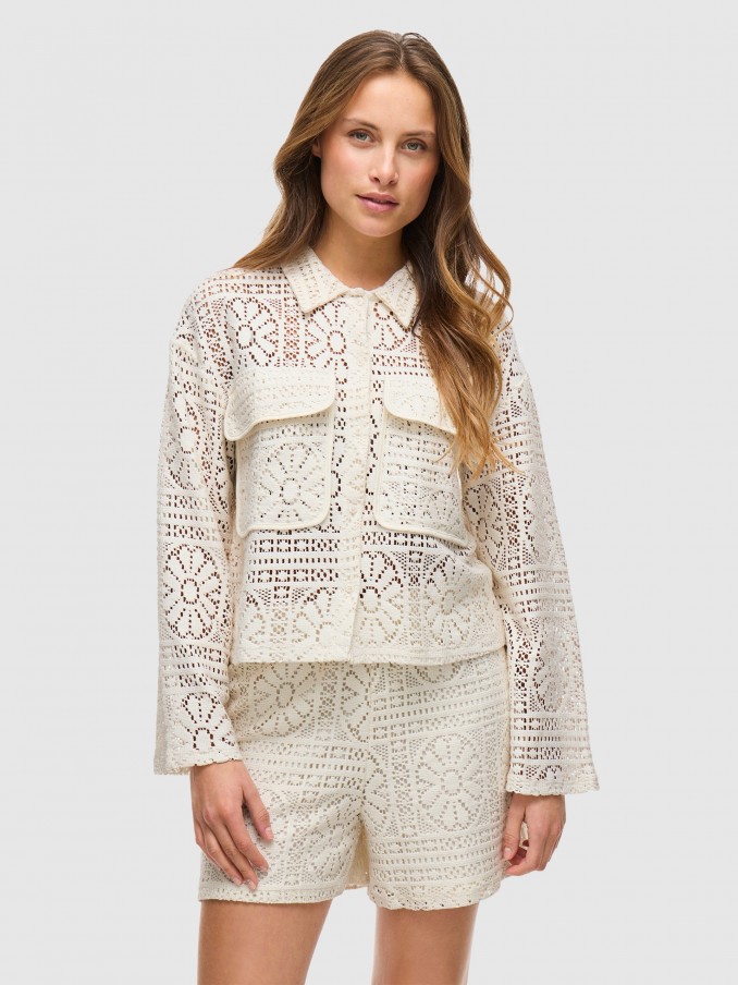 Blusa Mujer Crema Vila