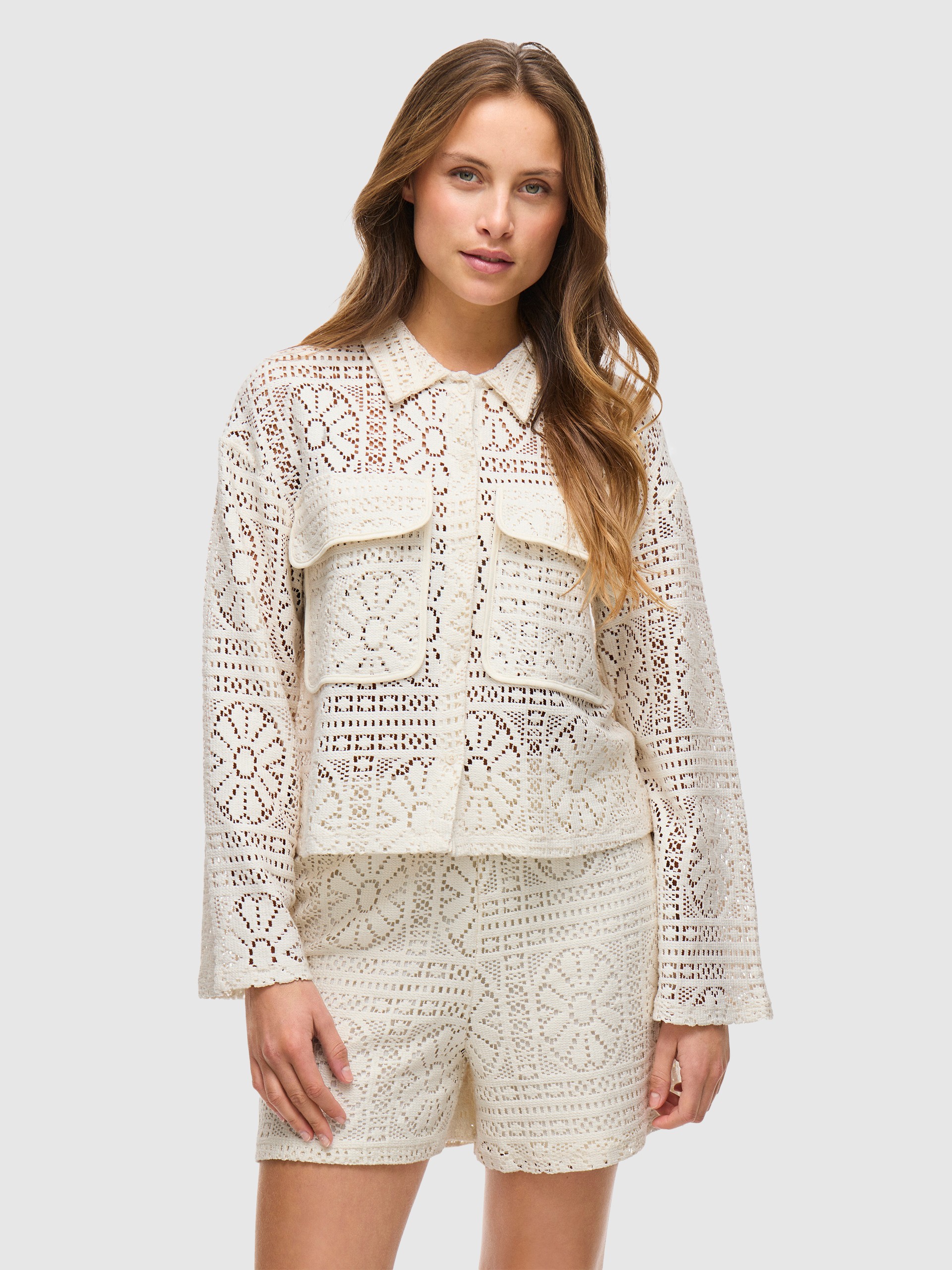 Blusa Mujer Crema Vila