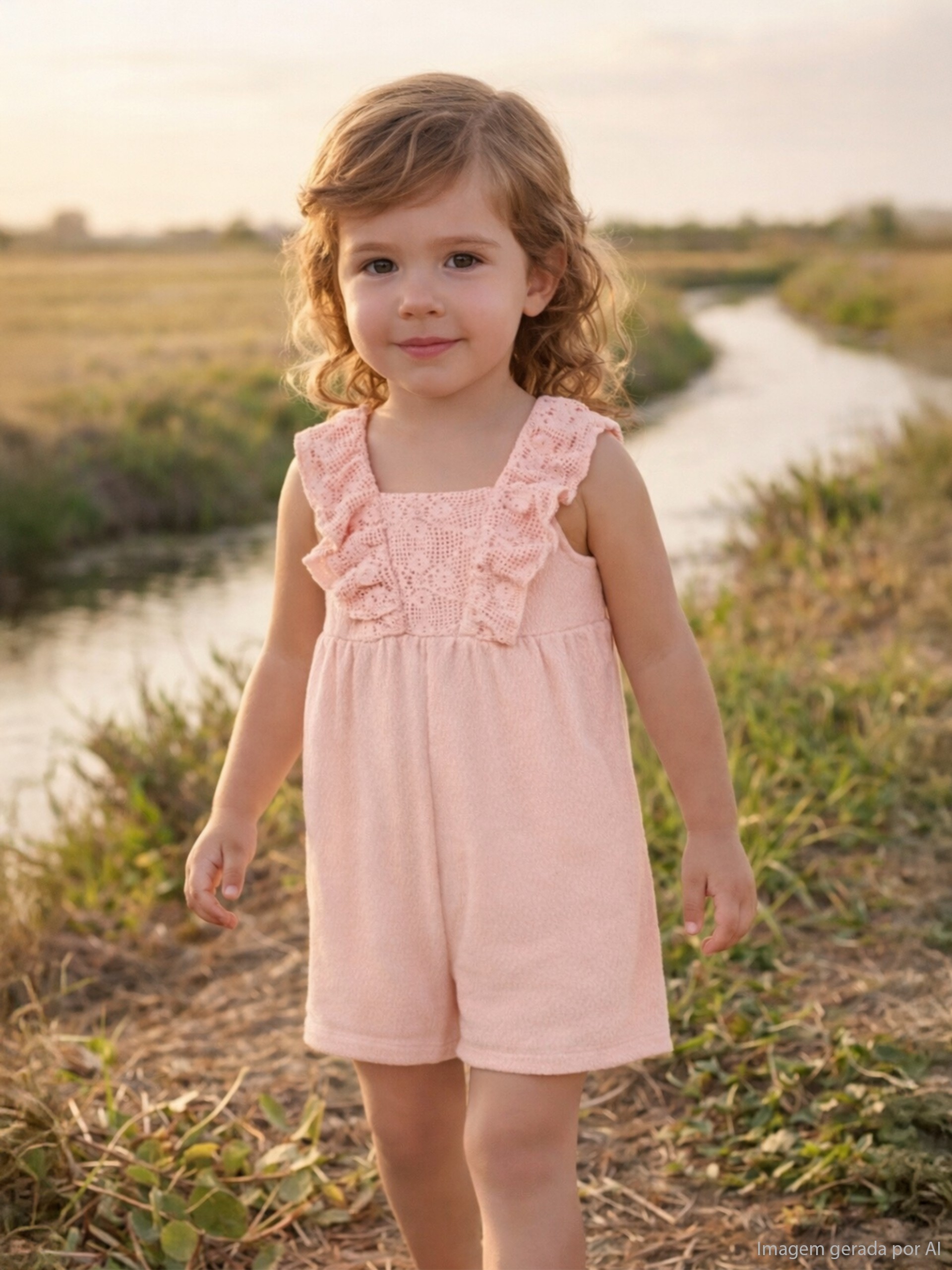 Overall Baby Girl Rose Mayoral