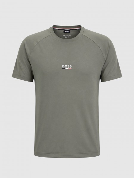T-Shirt Homem T-Shirt Rn Slim Fit Boss