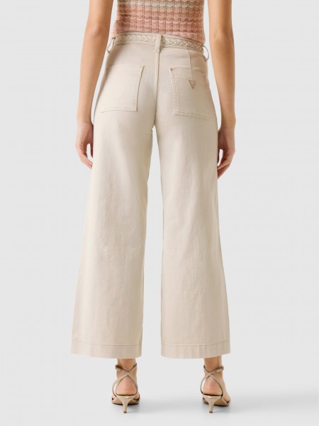 Jeans Woman Cream Guess