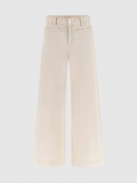 Jeans Woman Cream Guess