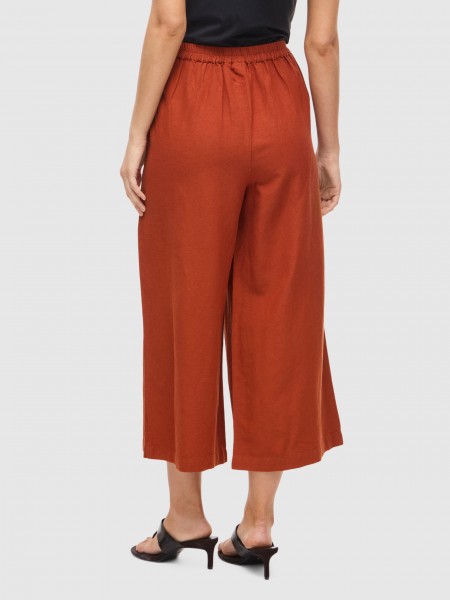 Cal�as Vila Mulher Viprisilla Hw Culotte Pant Vol R