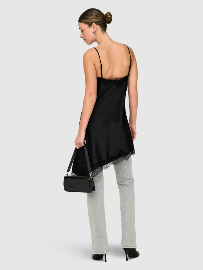 Vestido Mujer Negro Only