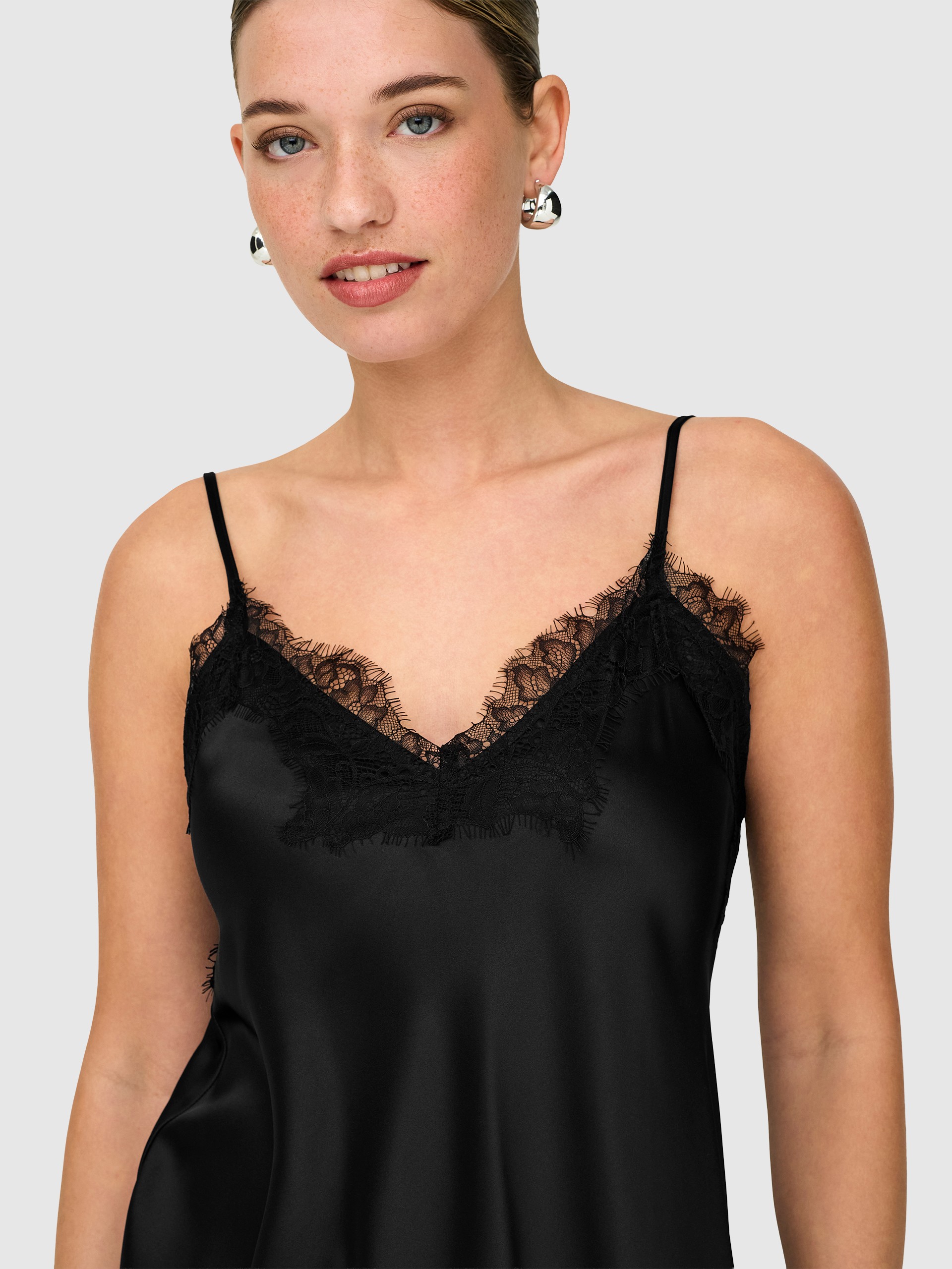Vestido Mujer Negro Only