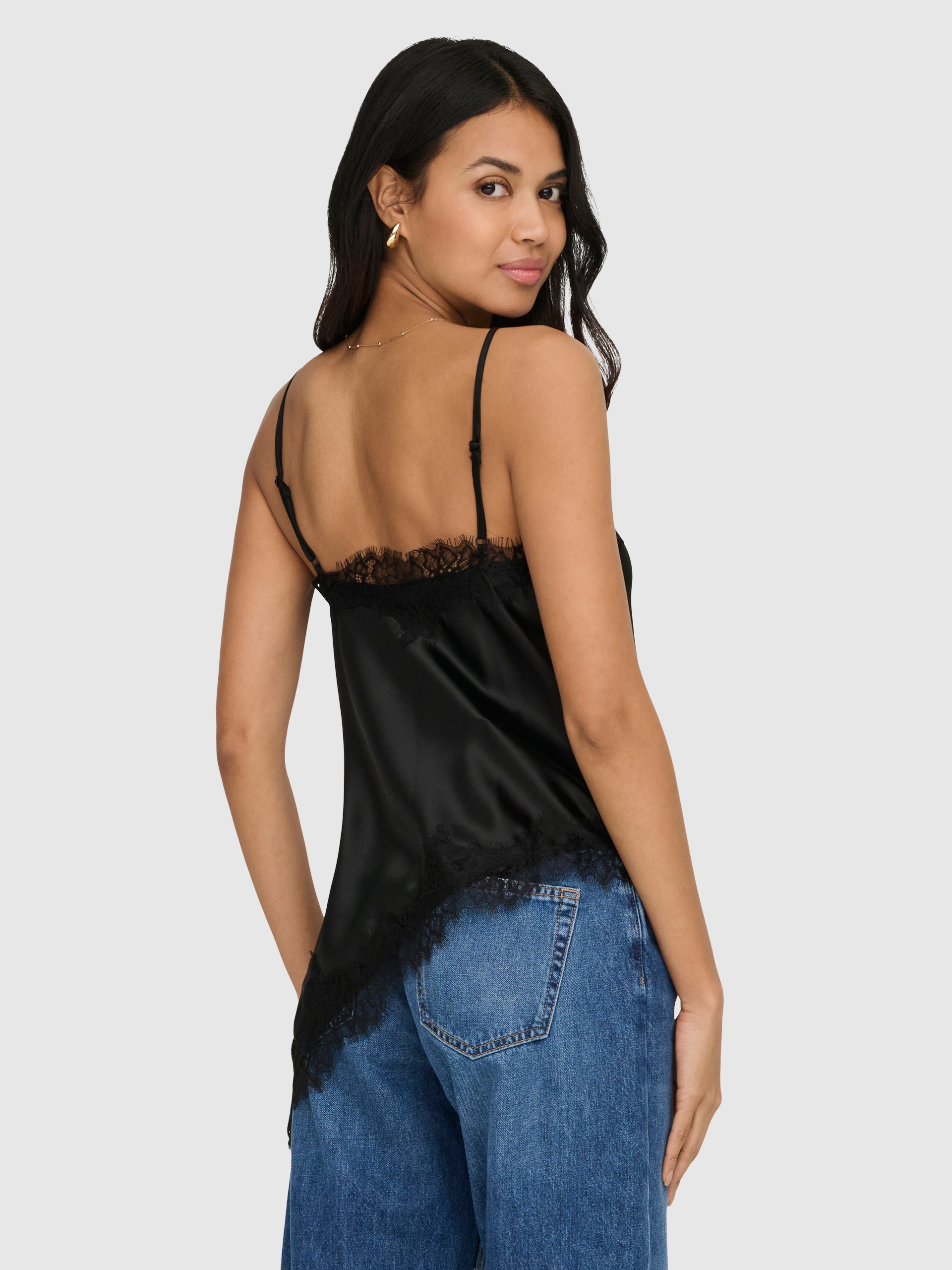 Blusa Mujer Negro Only
