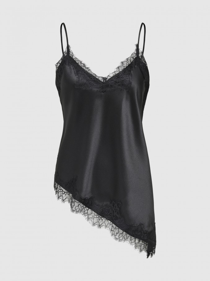 Blusa Mujer Negro Only