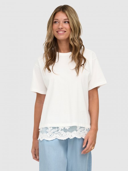 T-Shirt Woman White Only