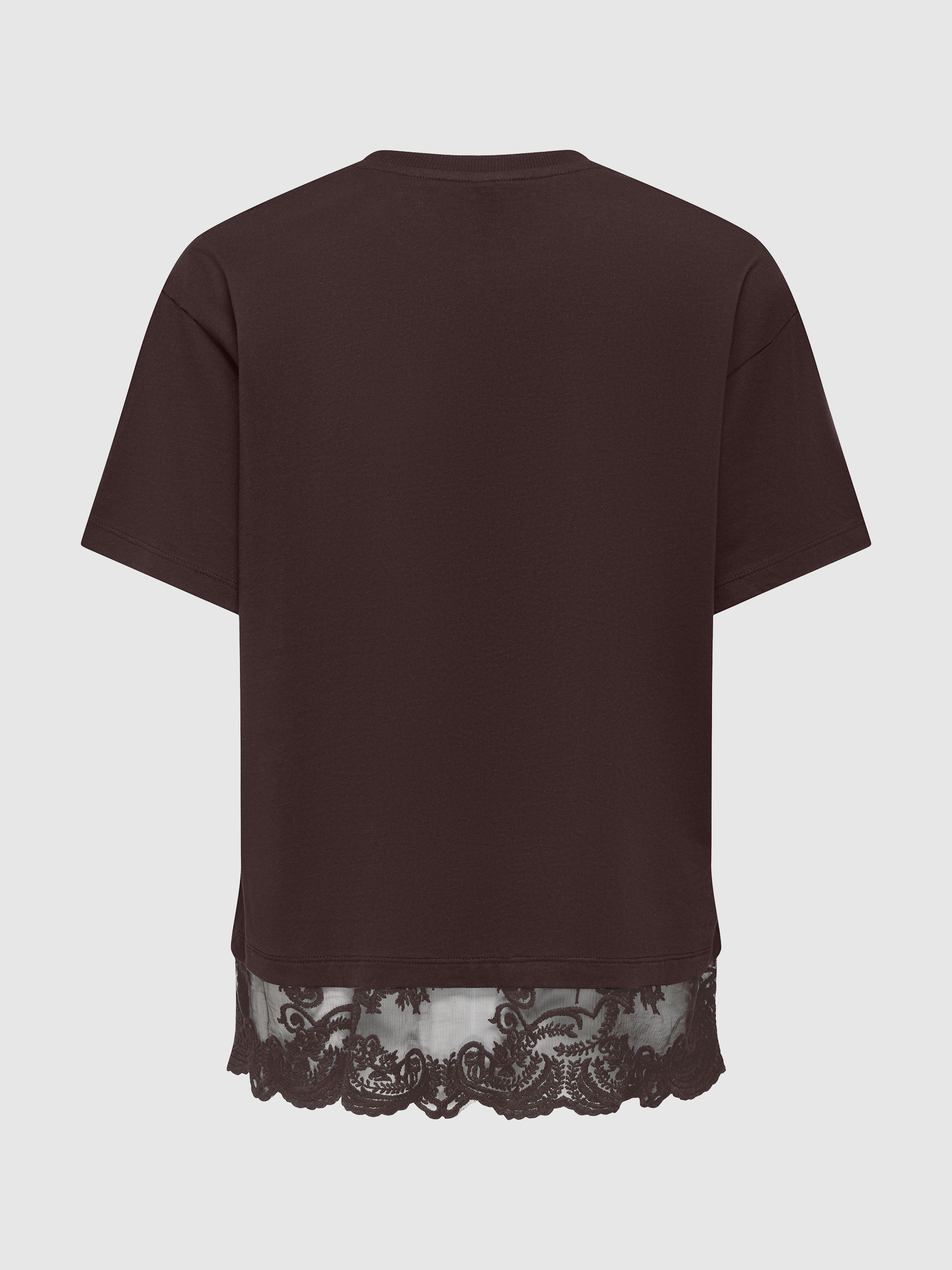 T-Shirt Woman Dark Brown Only