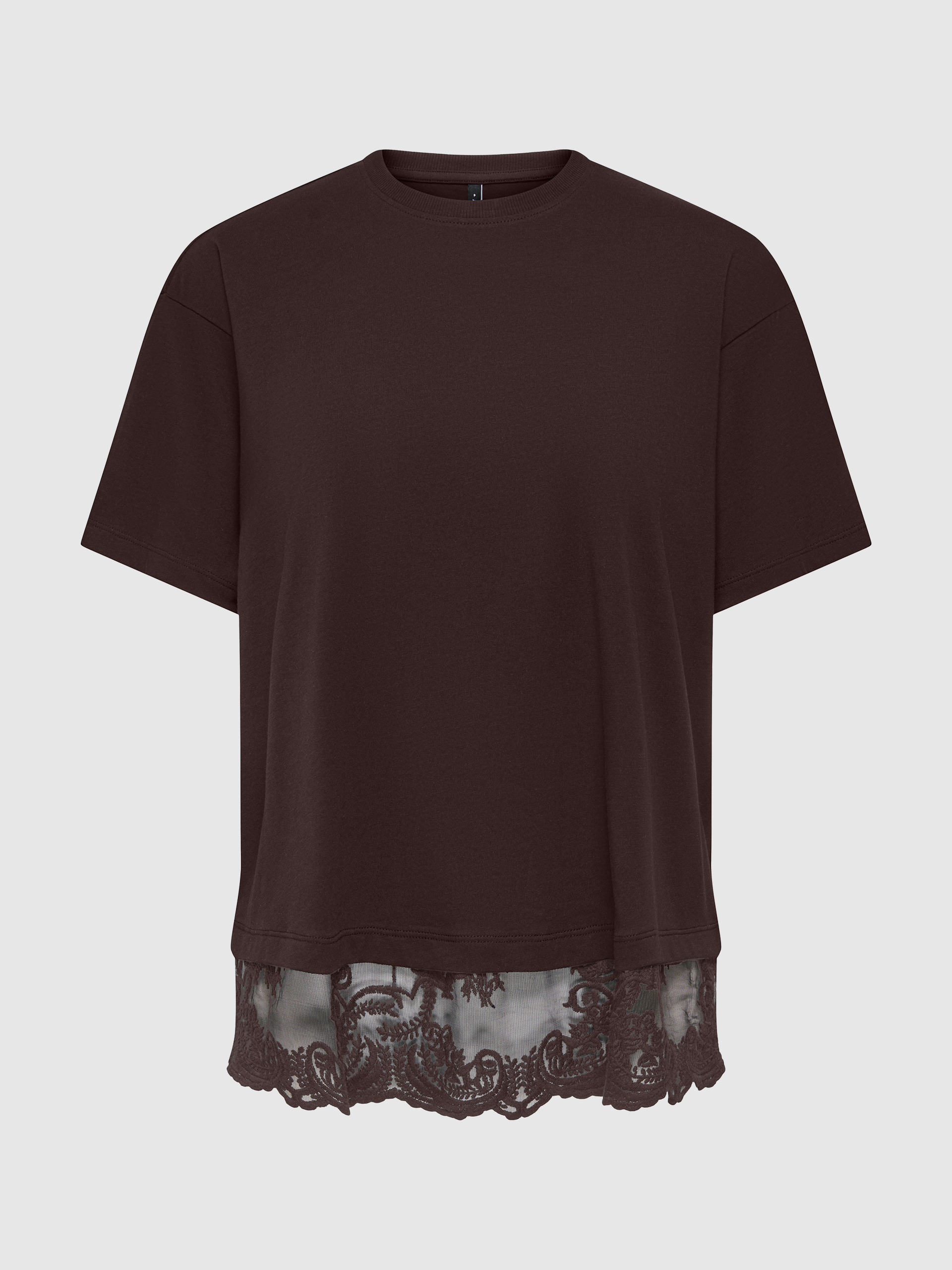 T-Shirt Woman Dark Brown Only