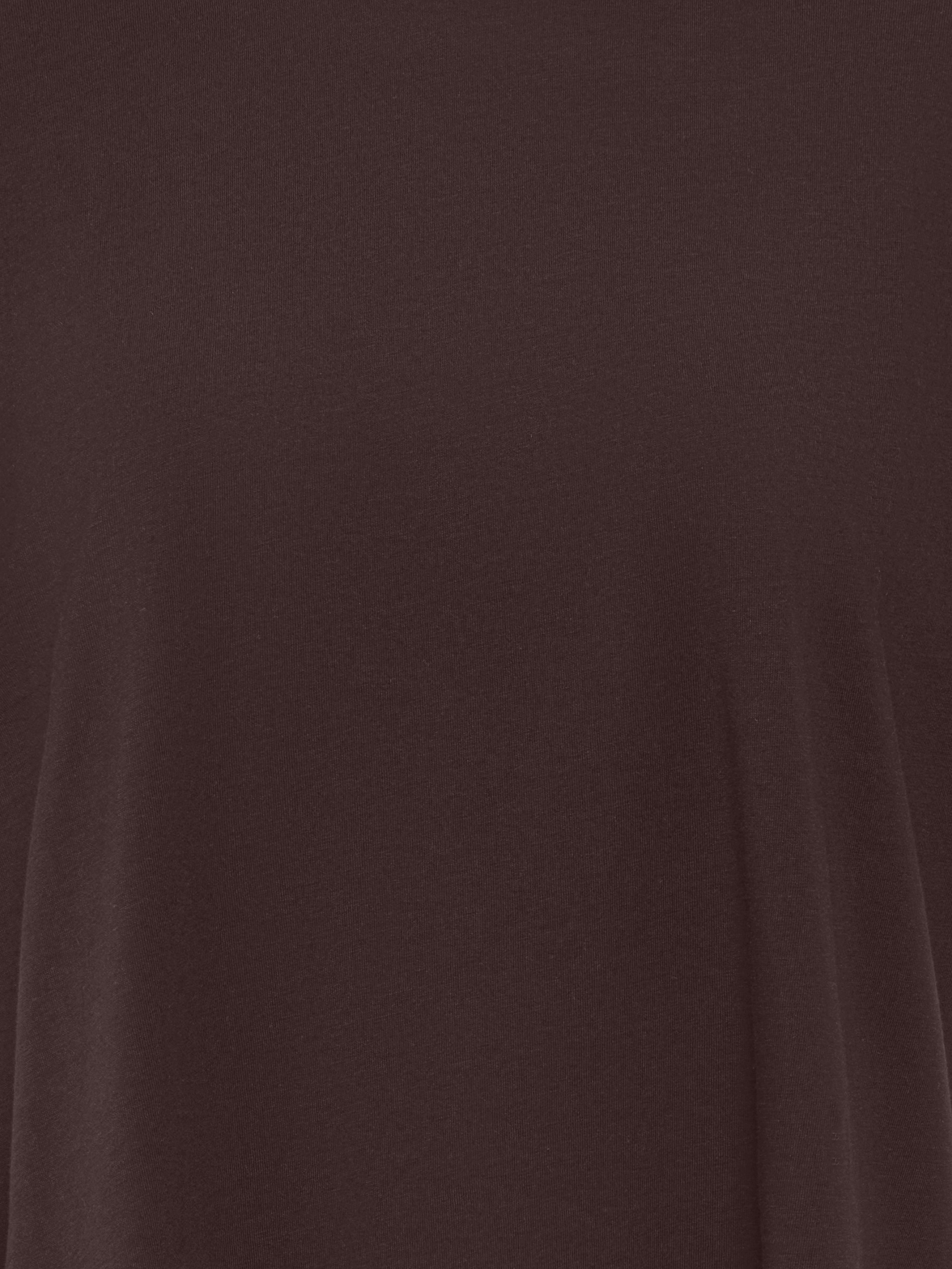 T-Shirt Woman Dark Brown Only
