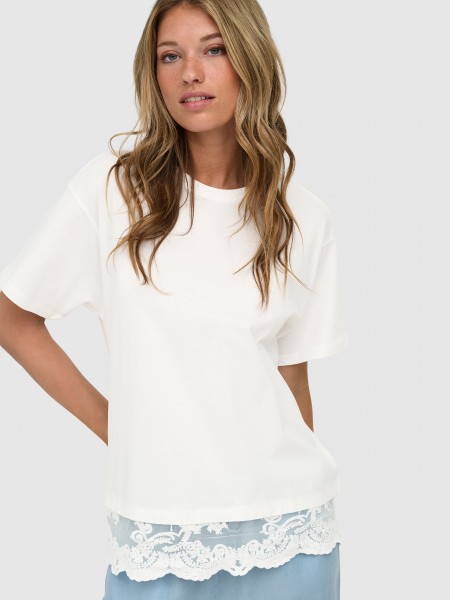 T-Shirt Woman White Only