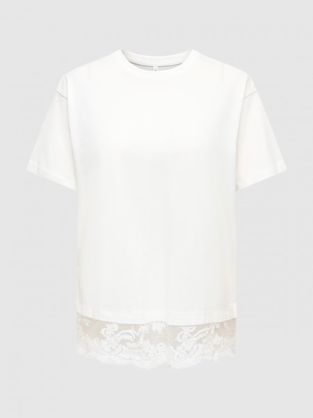 T-Shirt Woman White Only