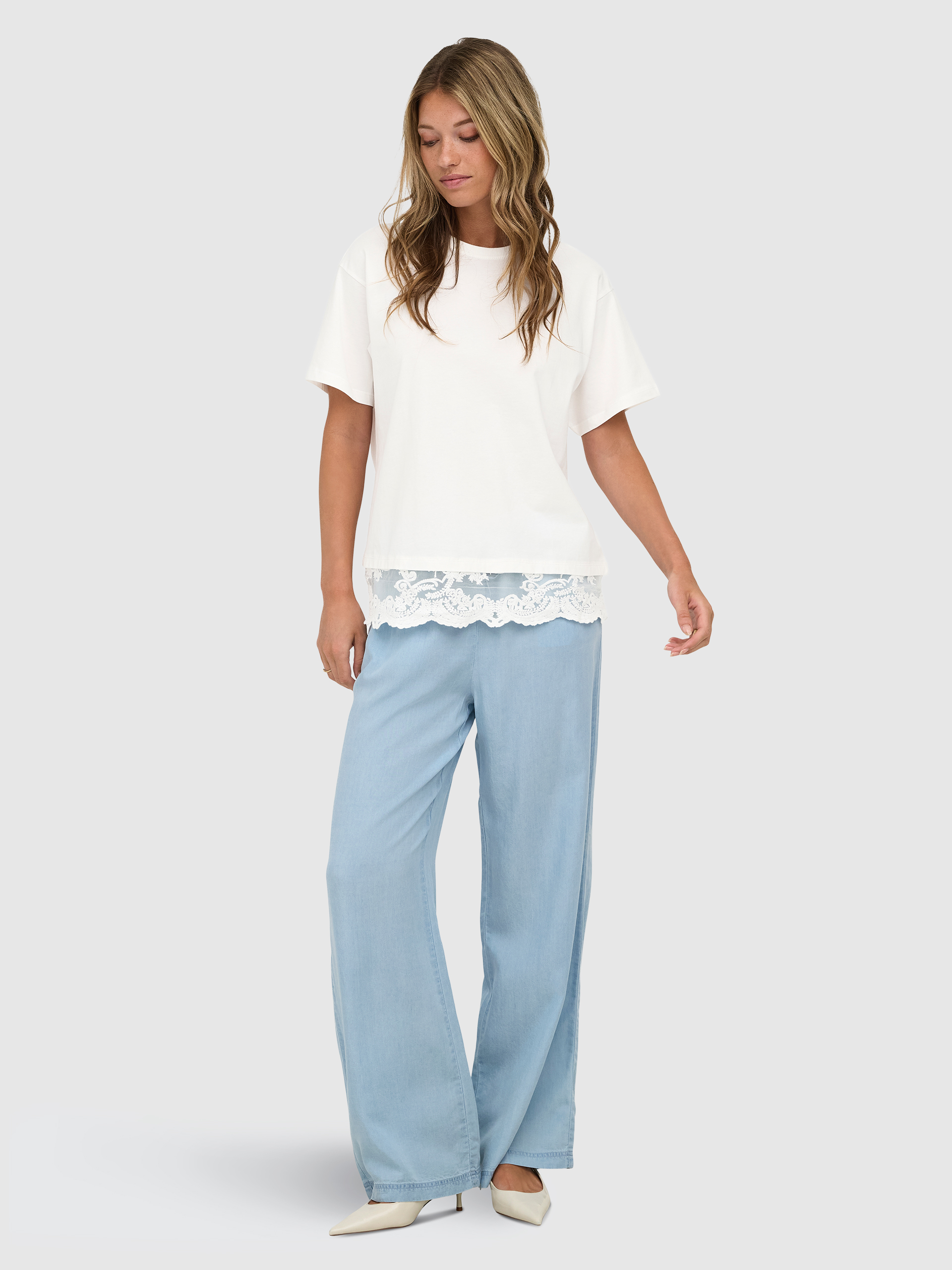 Camiseta Mujer Blanco Only
