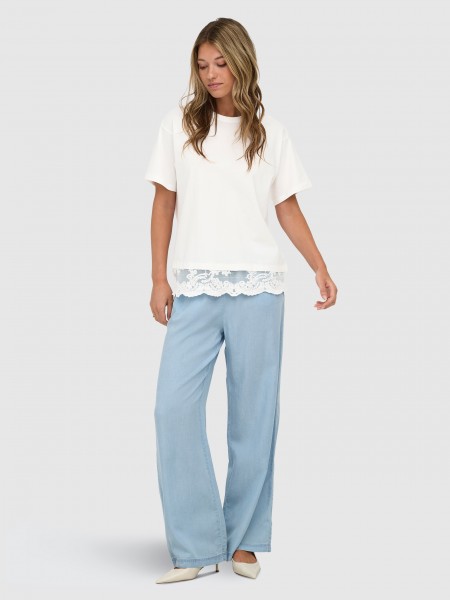 T-Shirt Woman White Only