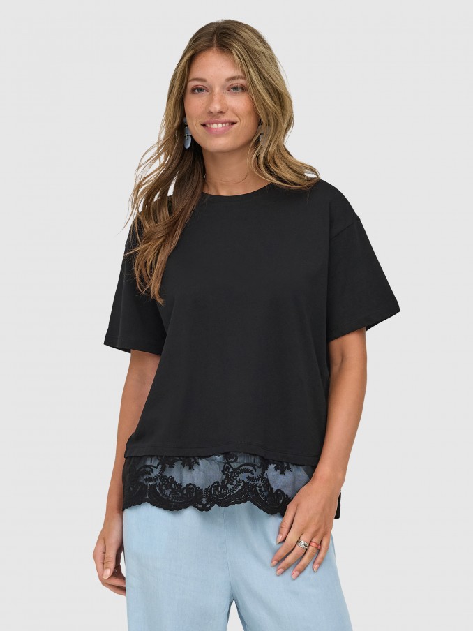 T-Shirt Woman Black Only
