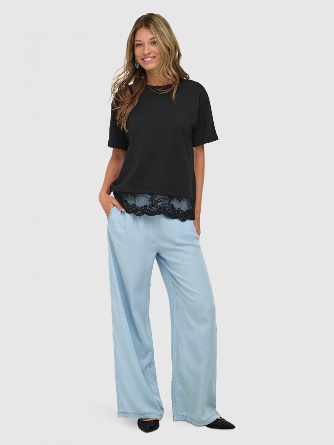 T-Shirt Woman Black Only