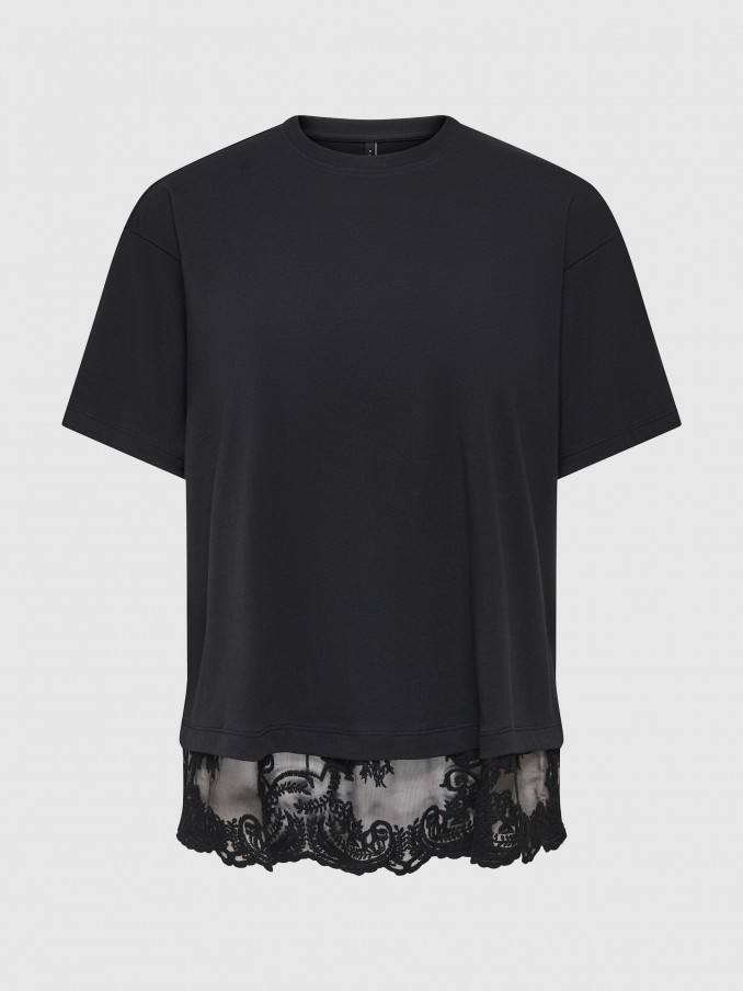 T-Shirt Woman Black Only