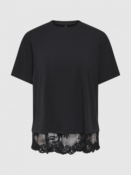 T-Shirt Woman Black Only T-Shirt Woman Black Only