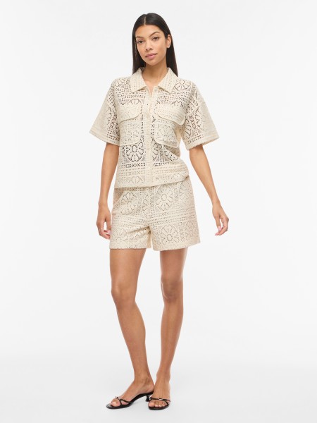 Cal��es Vila Mulher Vimerinda Hw Shorts/vol