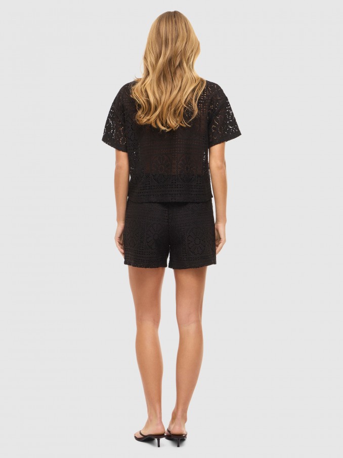 Shorts Woman Black Vila