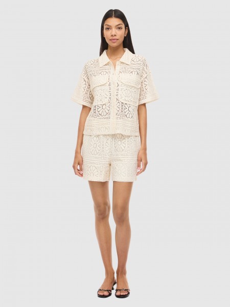 Camisa Vila Mulher Vimerinda 2/4 Shirt/vol