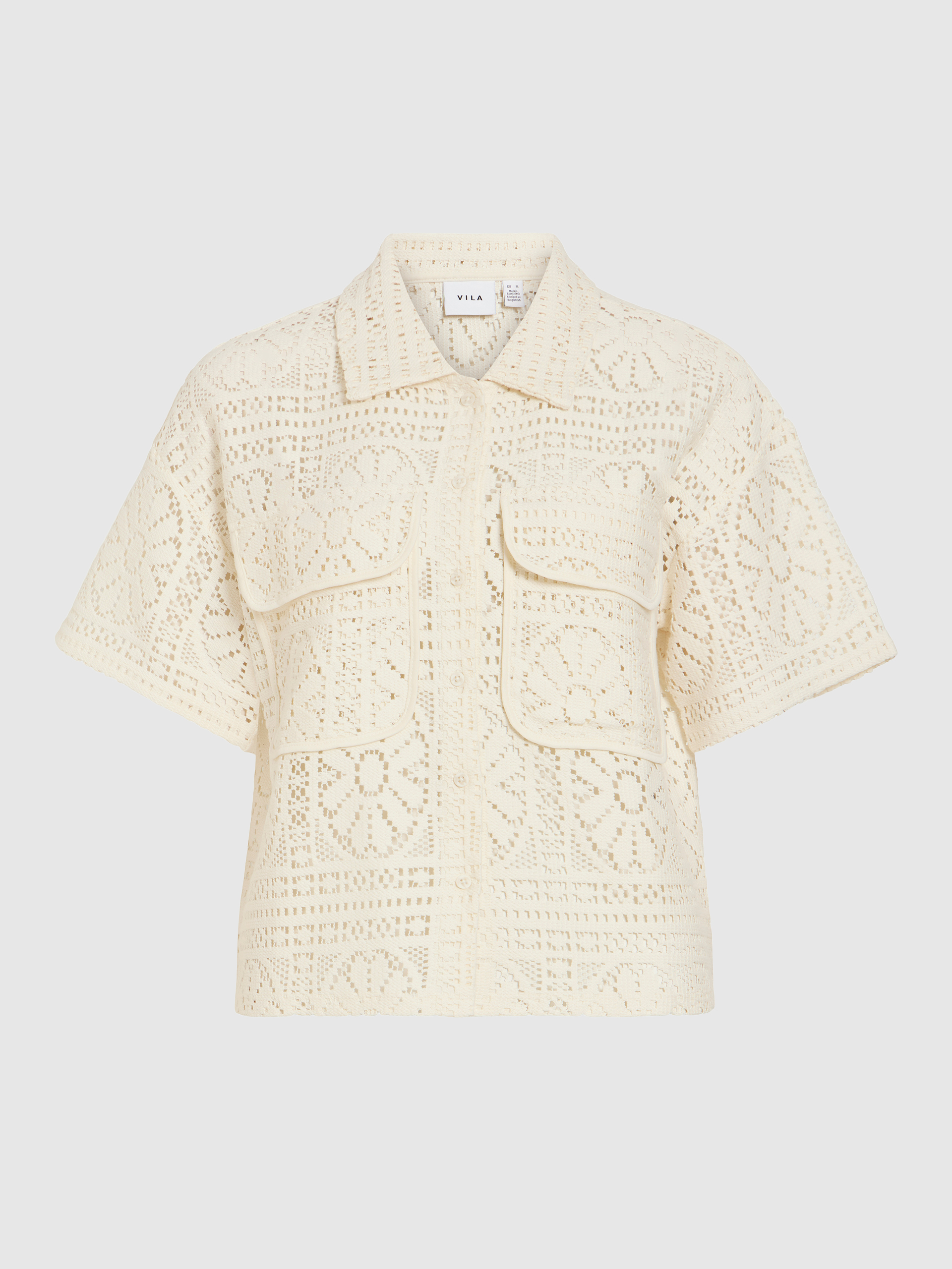 Shirt Woman Cream Vila