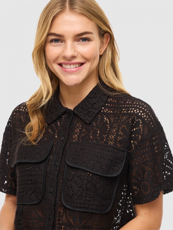 Shirt Woman Black Vila