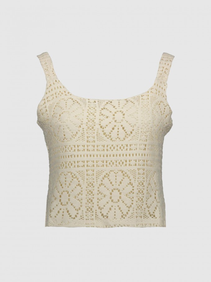 Shirt Woman Cream Vila