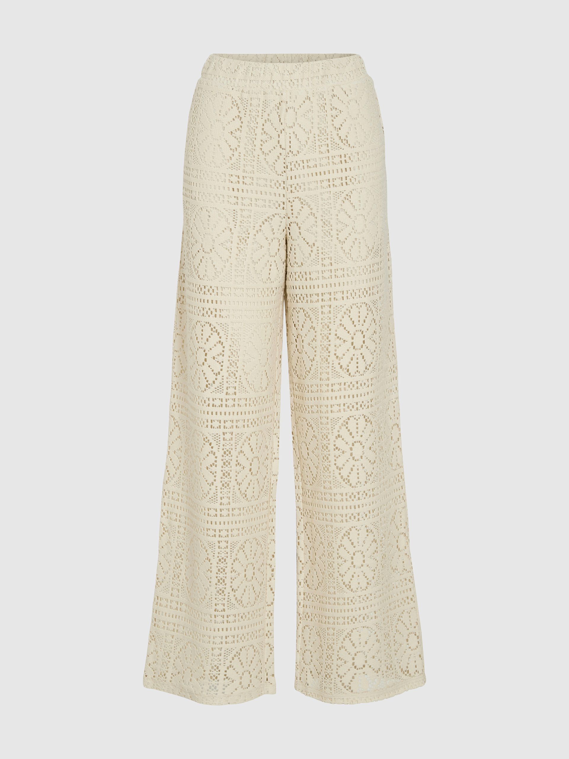 Pants Woman Cream Vila