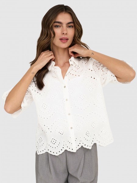 Shirt Woman White Only