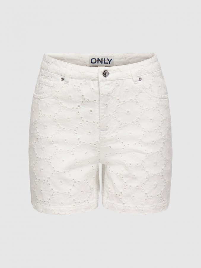 Shorts Woman White Only