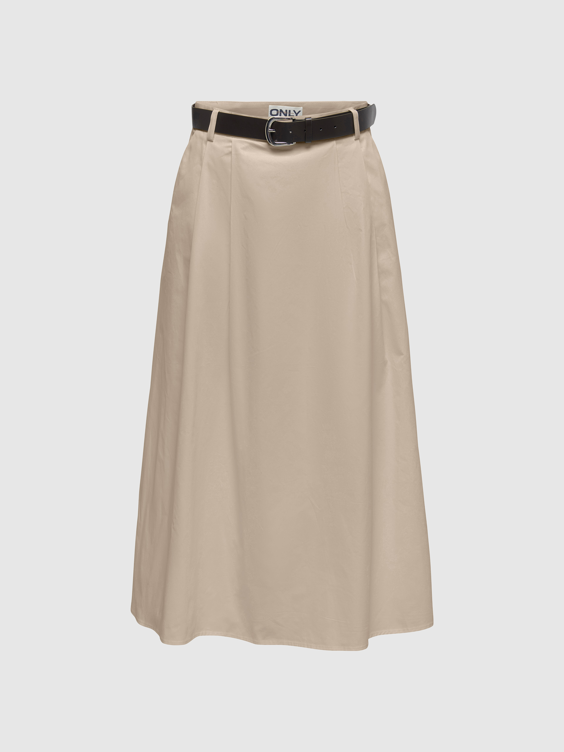 Skirt Woman Beige Only