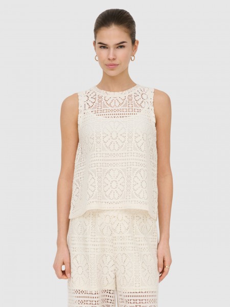 Shirt Woman Cream Only