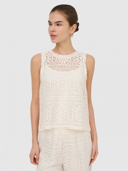 Shirt Woman Cream Only