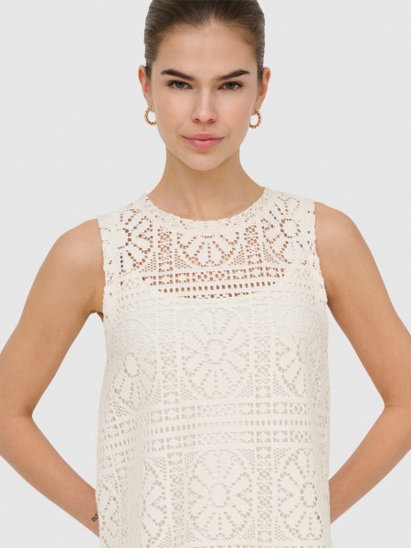 Shirt Woman Cream Only