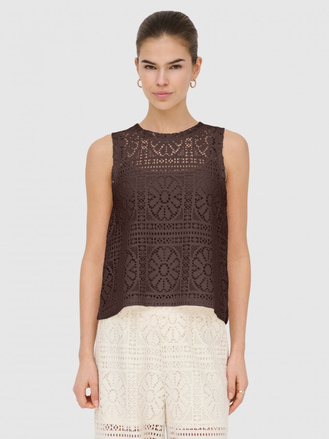 Shirt Woman Brown Only