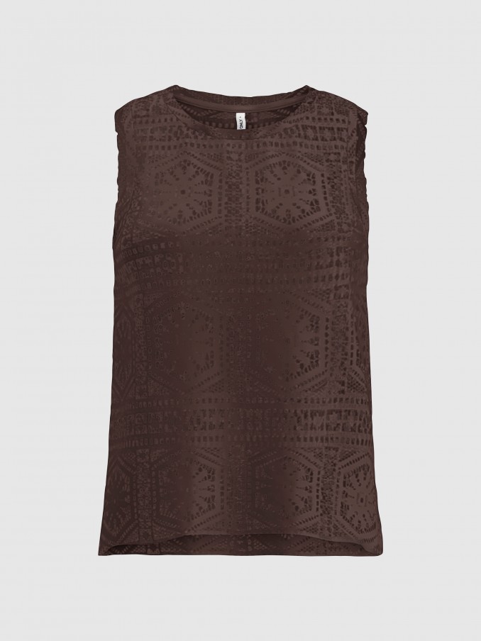 Shirt Woman Brown Only
